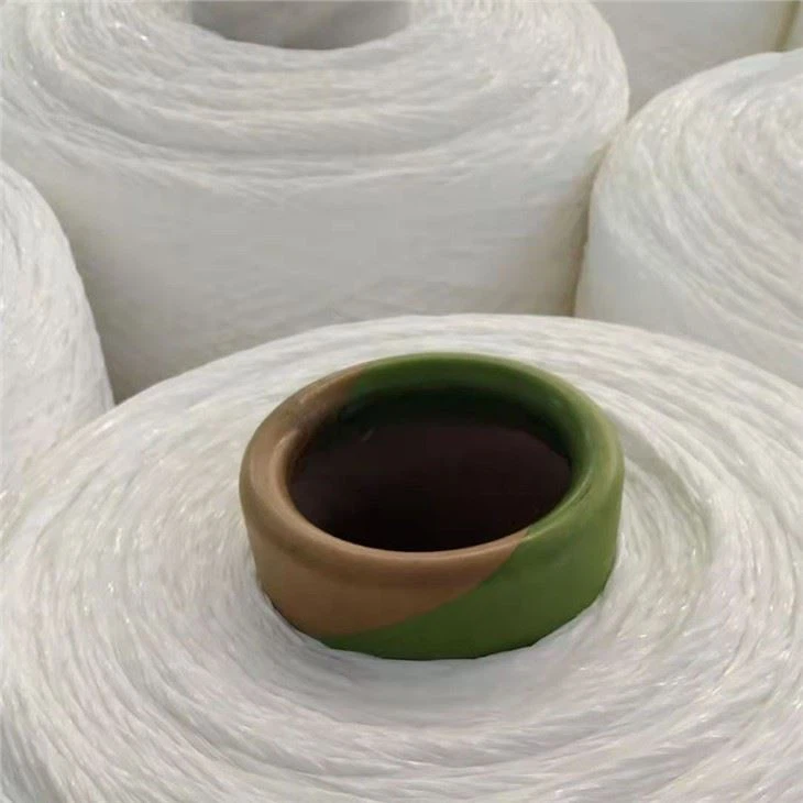 Artificial Grass Yarn/ Turf Silk White Grass Fiber